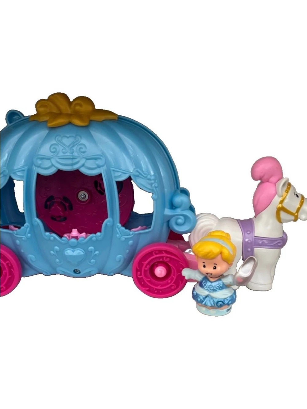 Fisher Price Little People Disney Cinderella’s Dancing Carriage Playset Figure
